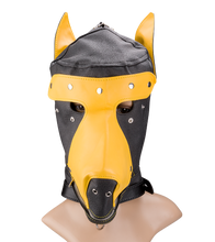 Load image into Gallery viewer, Doberman BDSM hood for puppy play