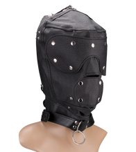 Load image into Gallery viewer, Doberman BDSM hood for puppy play