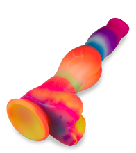 Load image into Gallery viewer, Dobermann glow-in-the-dark suction-cup dog dildo