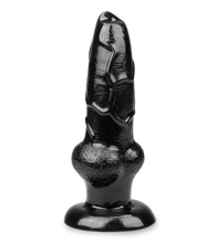 Load image into Gallery viewer, Dog knotted suction cup animal dildo