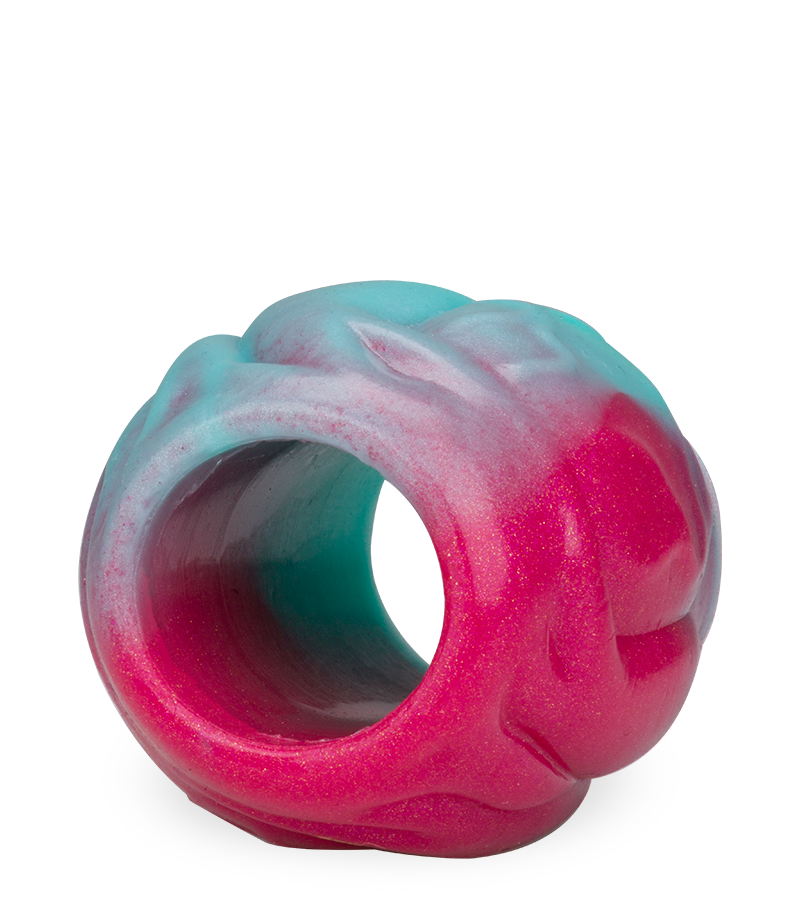 Dog penis sleeve with knot