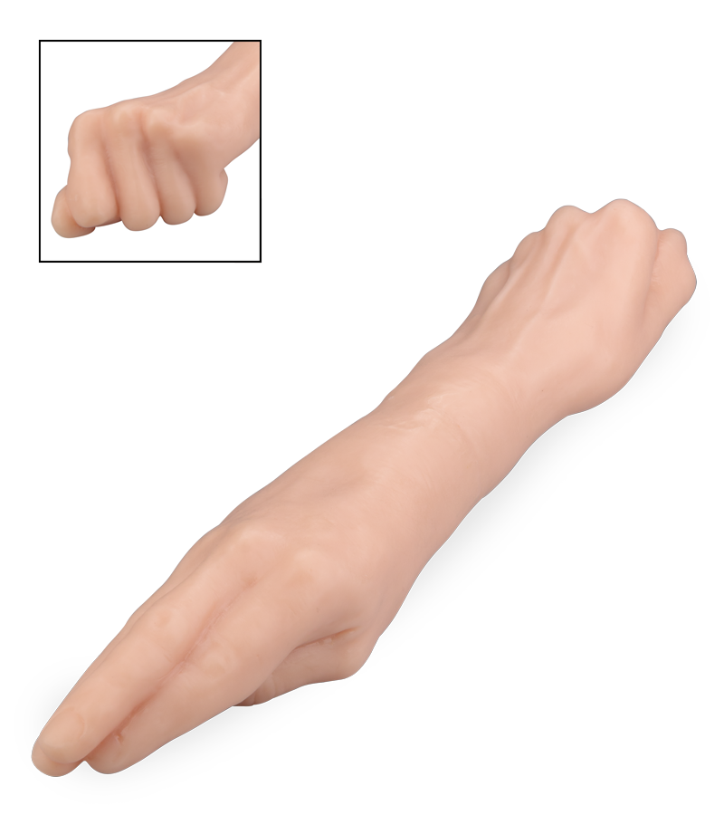 Double-ended fisting dildo
