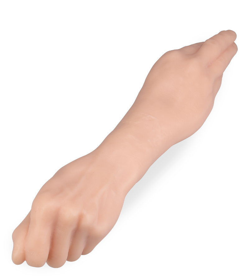 Double-ended fisting dildo