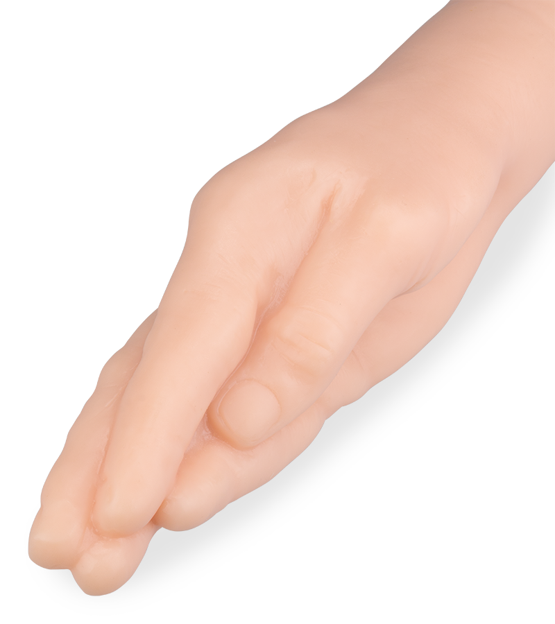 Double-ended fisting dildo