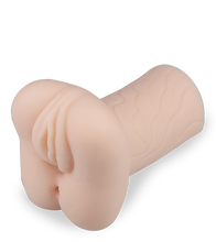 Load image into Gallery viewer, Double penetration anus and vagina masturbator