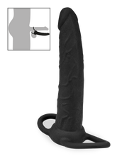 Load image into Gallery viewer, Double penetration cock ring