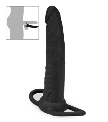 Double penetration cock ring
