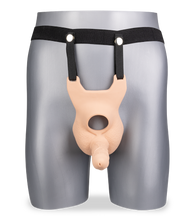 Load image into Gallery viewer, Double penetration dildo harness