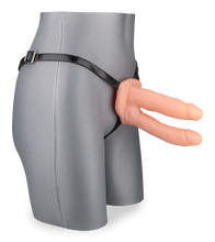 Load image into Gallery viewer, Double penetration hollow penis sleeve