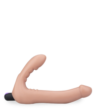 Load image into Gallery viewer, Double-penis strap-on dildo 20 modes