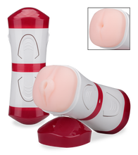 Load image into Gallery viewer, Double Pleasure silicone ass and vagina masturbator