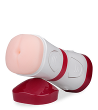Load image into Gallery viewer, Double Pleasure silicone ass and vagina masturbator