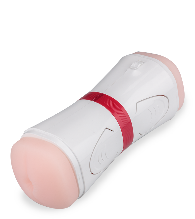 Double Pleasure silicone ass and vagina masturbator