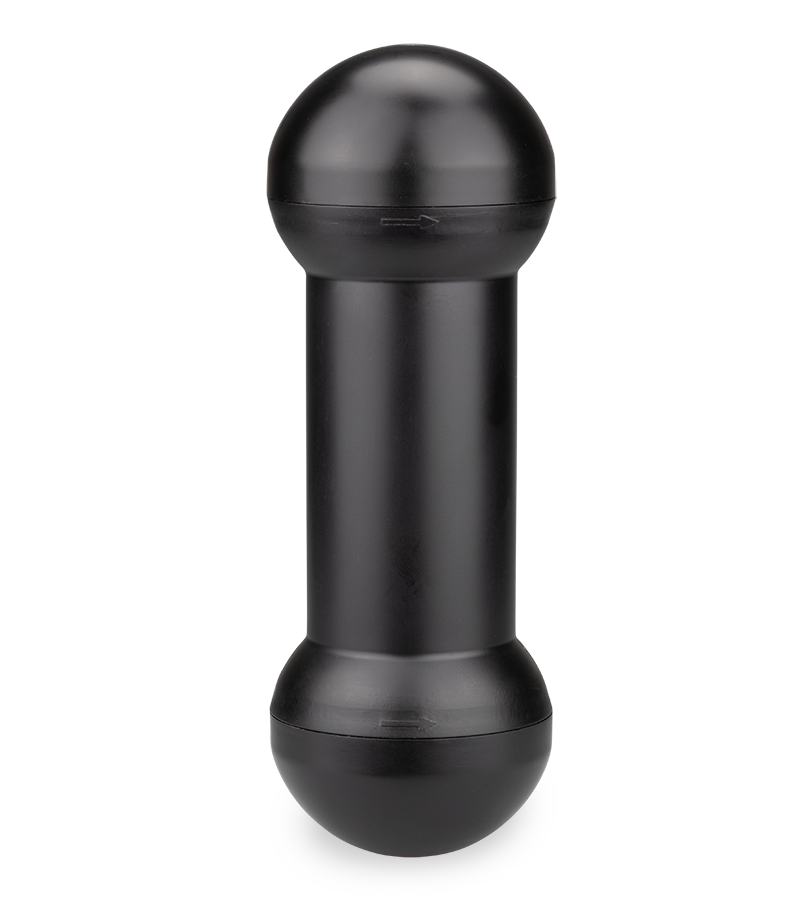 Double-sided vagina and mouth masturbator