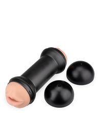 Load image into Gallery viewer, Double-sided vagina and mouth masturbator