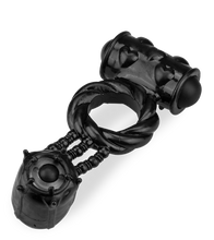 Load image into Gallery viewer, Double vibration cock ring