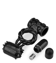 Load image into Gallery viewer, Double vibration cock ring