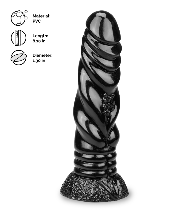 Dragon suction cup dildo 8.00 inches
