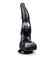 Load image into Gallery viewer, Dragon suction cup dildo 9.75 inches