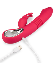 Load image into Gallery viewer, Dreamer heated thrusting rabbit vibrator