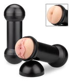 Dual vagina and anus masturbator