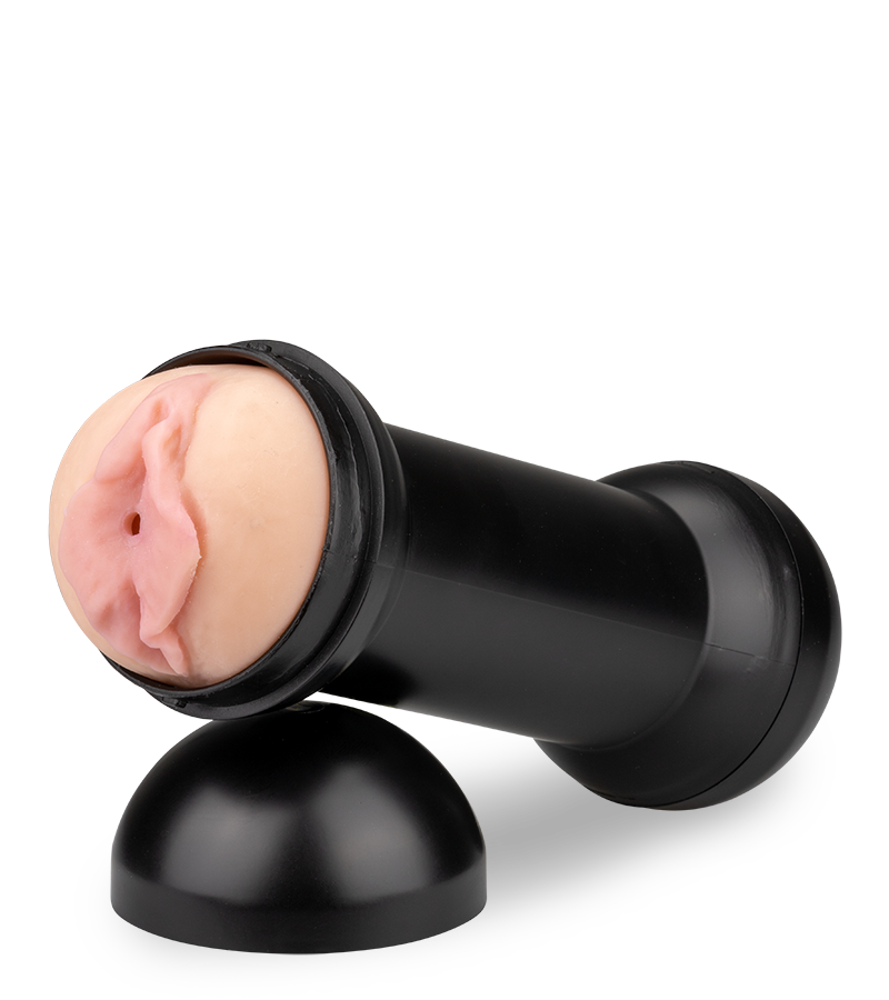 Dual vagina and anus masturbator