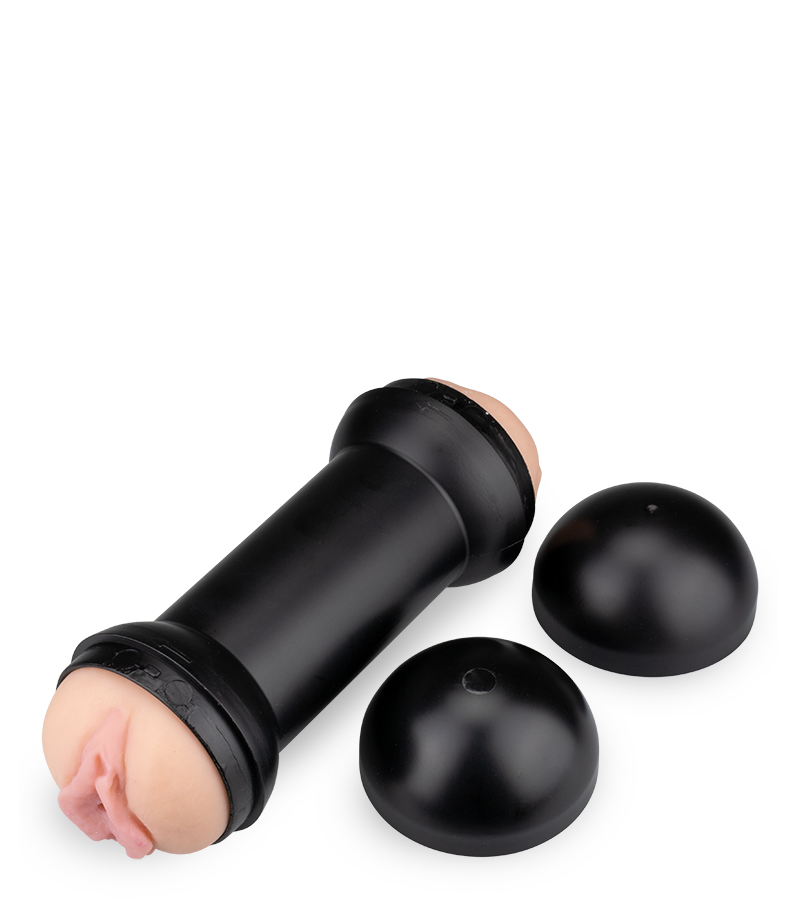 Dual vagina and anus masturbator