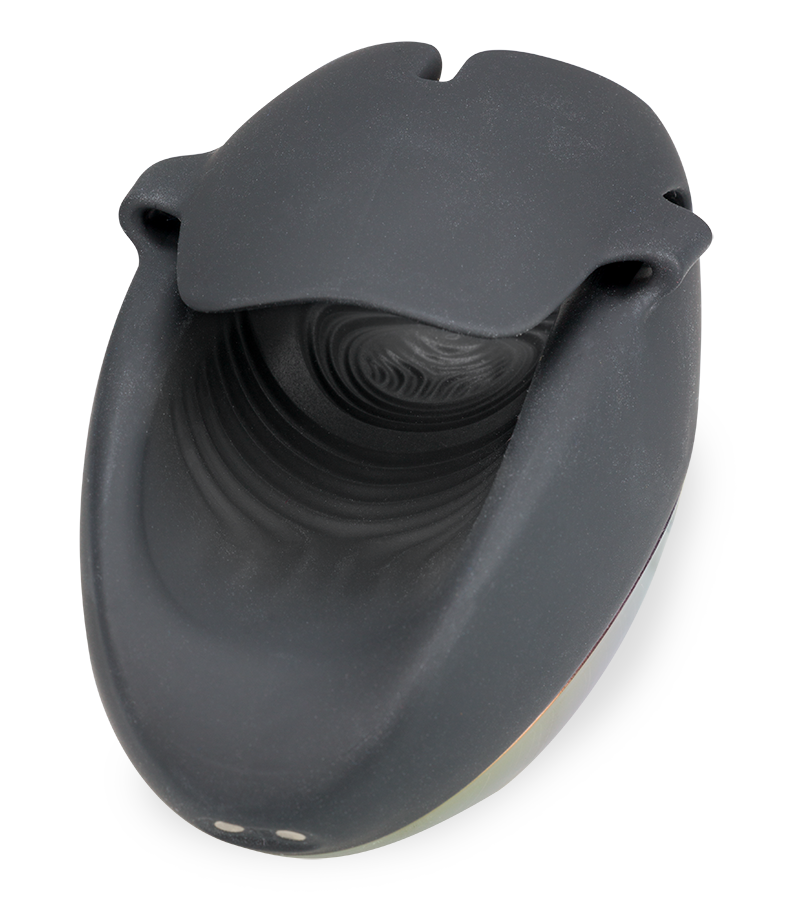 Dusk vibrating and throbbing masturbator