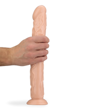 Load image into Gallery viewer, Dustin large suction-cup dildo with bulging veins