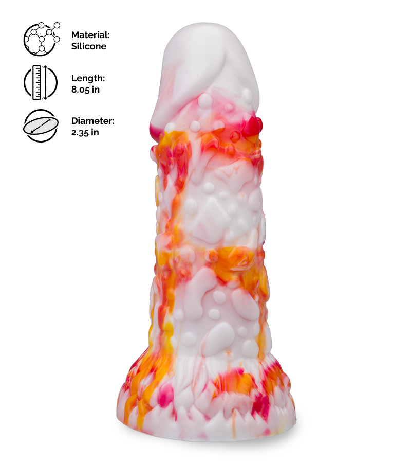 Dwarf fantasy suction cup dildo