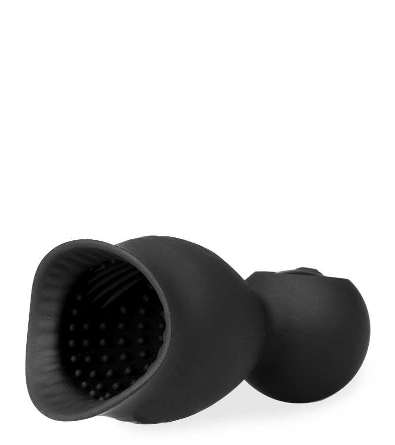 Eddy vibrating penis head massager