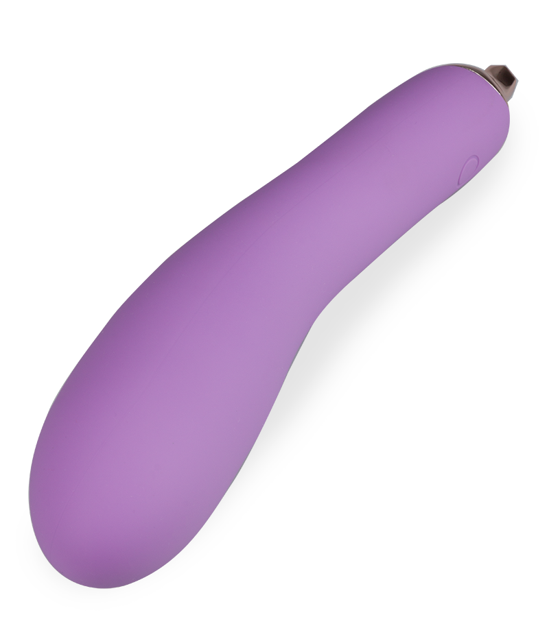 Eggplant soft vibrator 9 modes