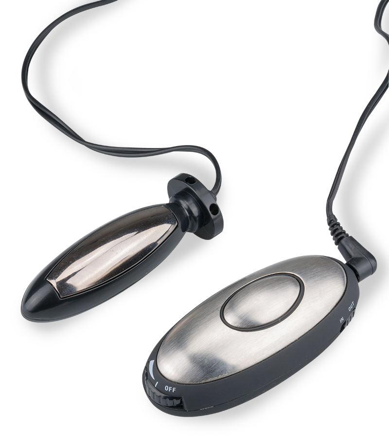 Electro-stimulation anal plug