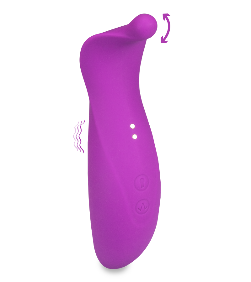 Elphy tapping clit stimulator