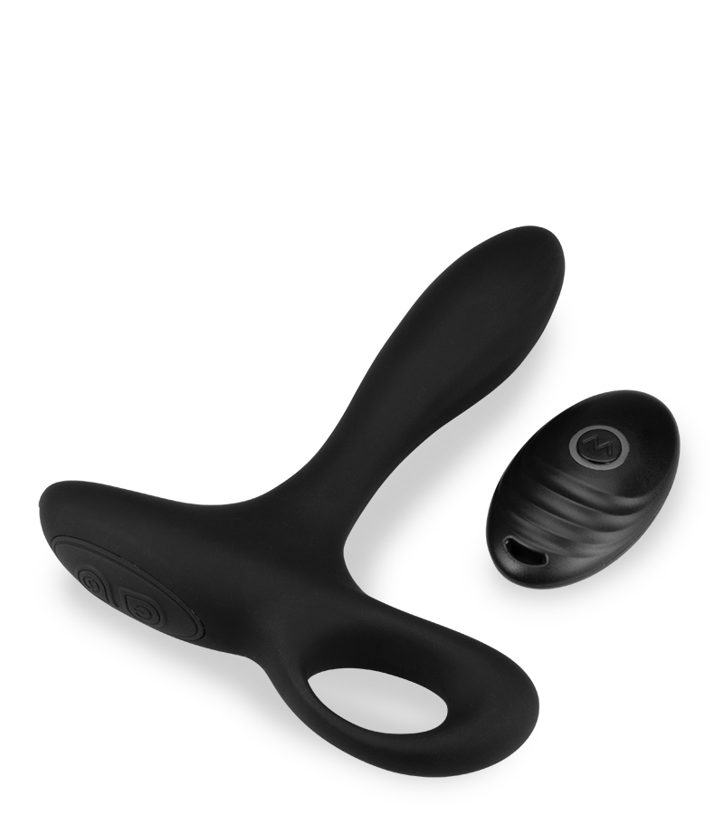 Elvis remote-controlled vibrating anal plug