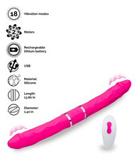 Load image into Gallery viewer, Enjoy remote control double-ended vibrator