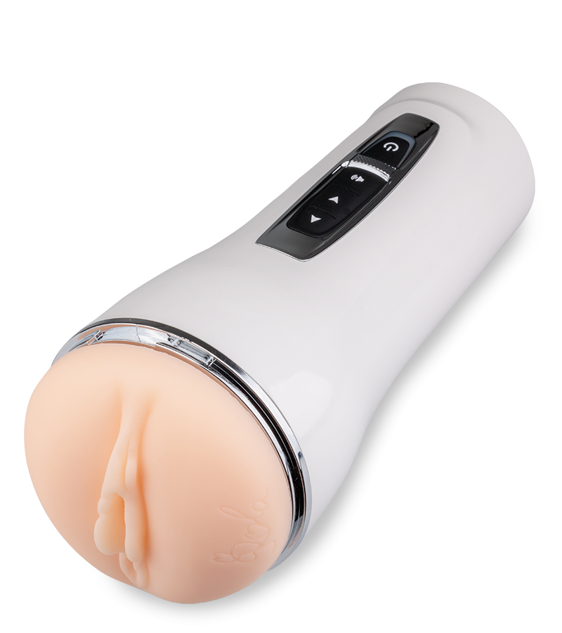 Epsilon realistic vibrating masturbator