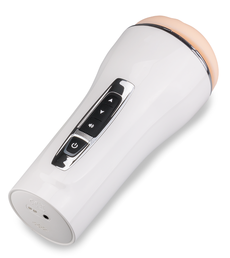 Epsilon realistic vibrating masturbator