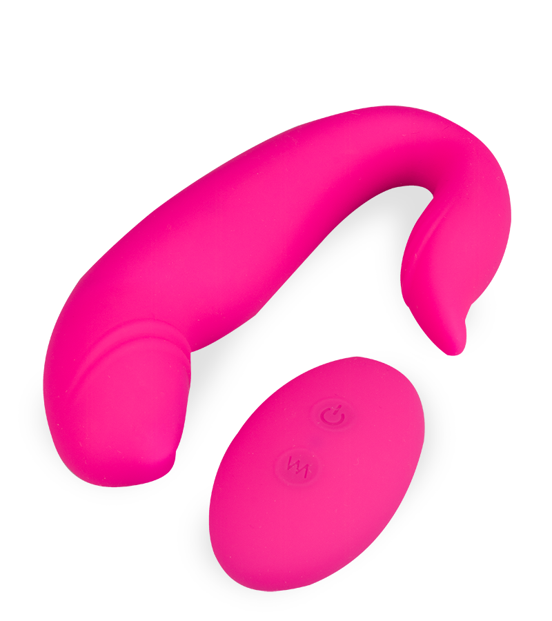 Escape remote-controlled G-spot and clit stimulator