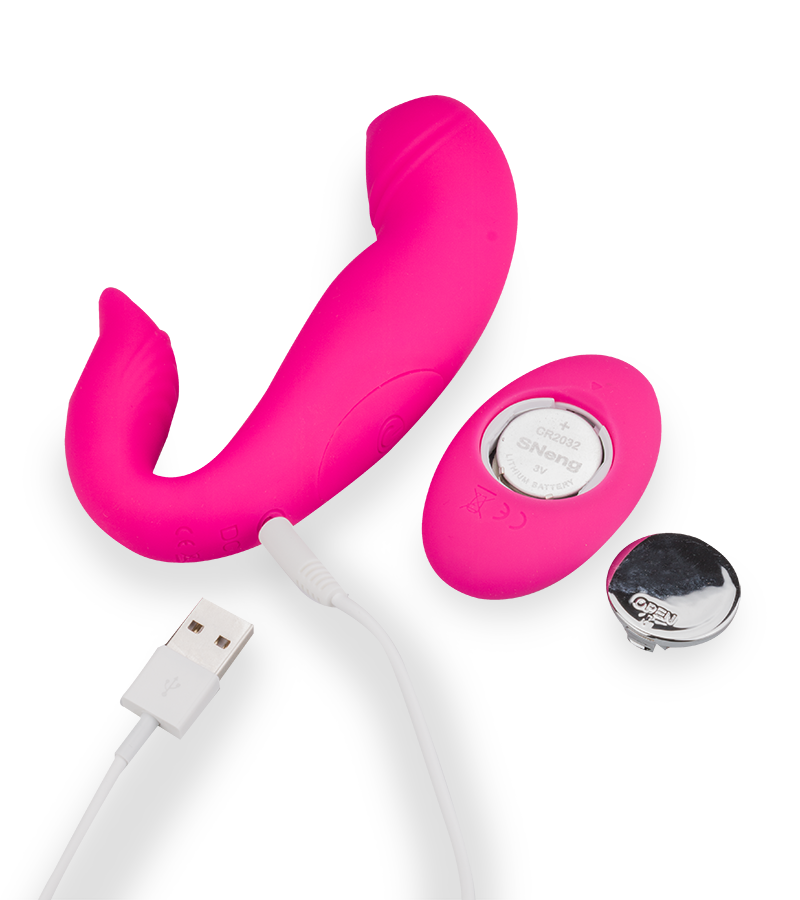 Escape remote-controlled G-spot and clit stimulator