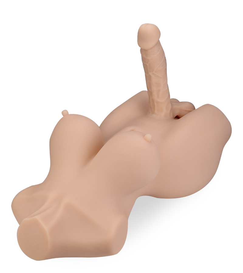 Esther transsexual bust with penis, vagina and anus 25 lb
