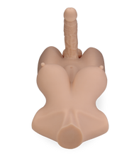 Load image into Gallery viewer, Esther transsexual bust with penis, vagina and anus 25 lb