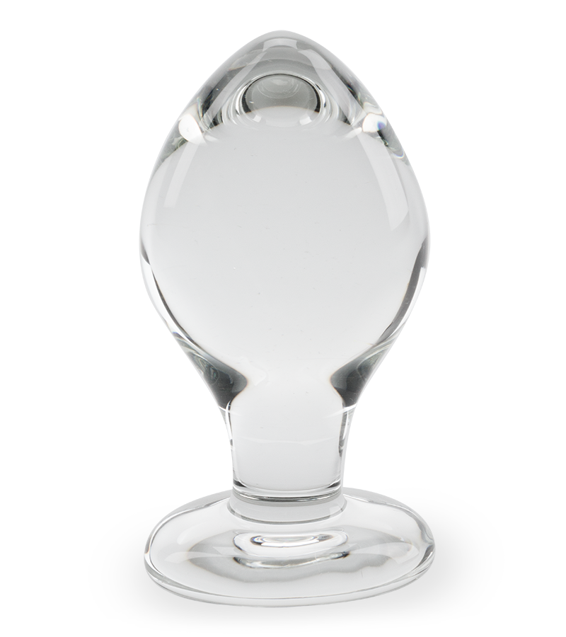 Eternal Love glass butt plug