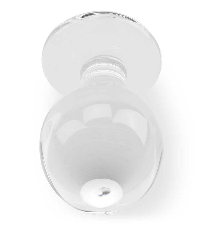 Eternal Love glass butt plug