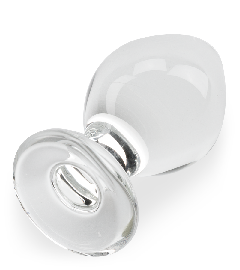 Eternal Love glass butt plug