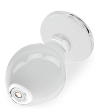 Load image into Gallery viewer, Eternal Love glass butt plug