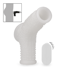 Load image into Gallery viewer, Everest textured vibrating cock sleeve