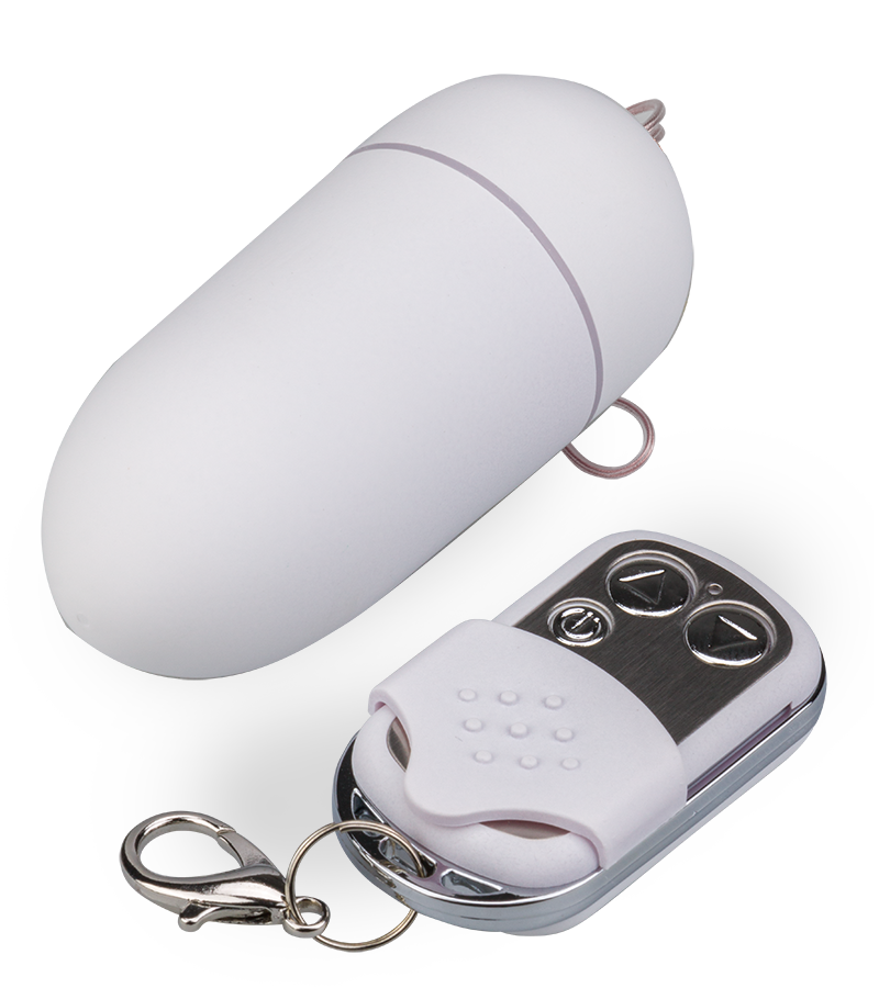 Extra-large remote control vibrating love egg