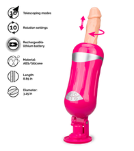 Load image into Gallery viewer, Extreme fucking machine with realistic dildo