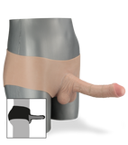 Fabio strap-on hollow second skin dildo realistic XXL